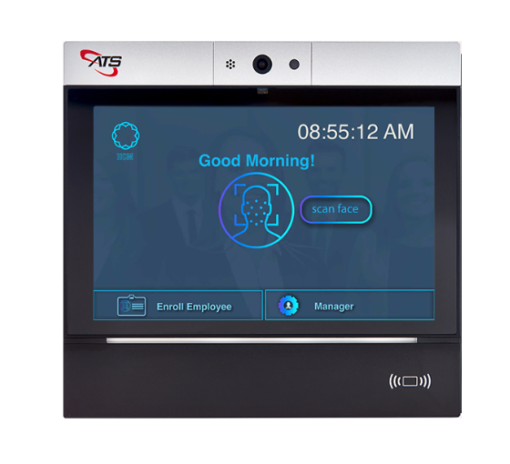 Facial Recognition Time Clock 7804